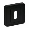 Klamka wewnętrzna VDS Toma - rozeta kwadratowa, kolor czarny