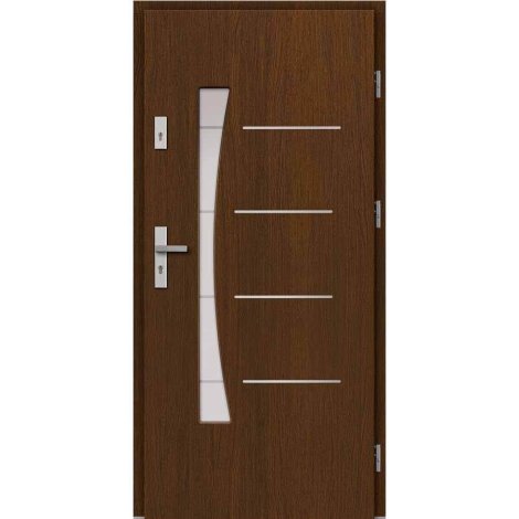 Drzwi drewniane zewnętrzne MF Drzwi Aster