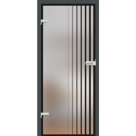 Drzwi szklane wewnętrzne Erkado Graf 41