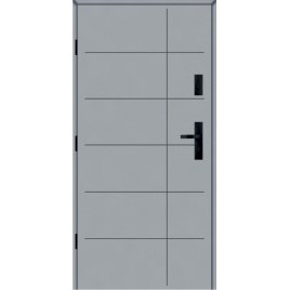 Drzwi zewnętrzne KMT Stal 90 Supertherm Wzór 25