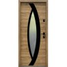 Drzwi zewnętrzne Delta Universal 56S Gładkie Oczko Inox