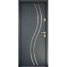 Drzwi zewnętrzne Delta Magnum 56K Gładkie Aplikacja Inox M10