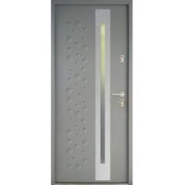 Drzwi wejściowe Delta Special 68SL Strukturo S1 Pasek Slim